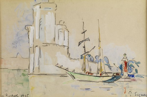 Paul Signac La Rochelle Wandbild