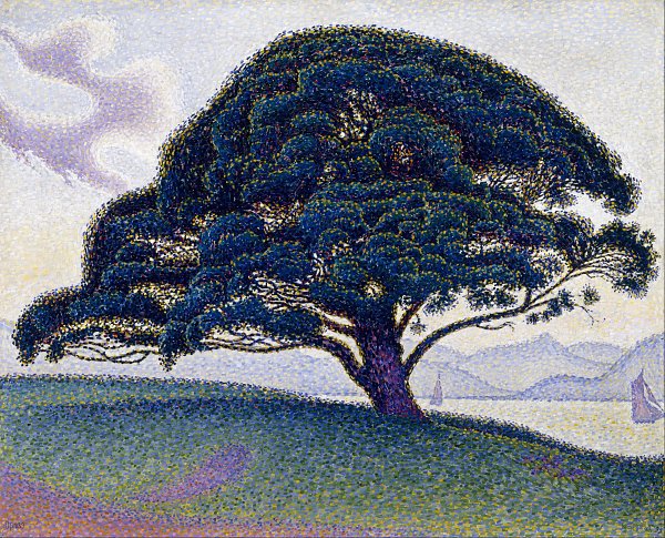 Paul Signac The Bonaventure Pine Wandbild