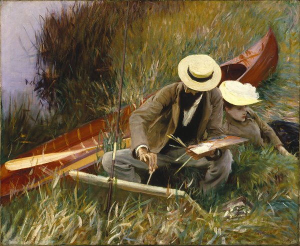 John Singer Sargent An Out of Doors Study Wandbild