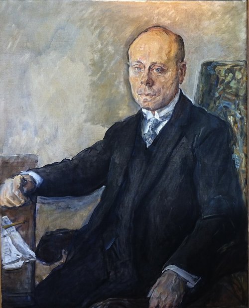 Max Slevogt Hermann Ullstein Wandbild