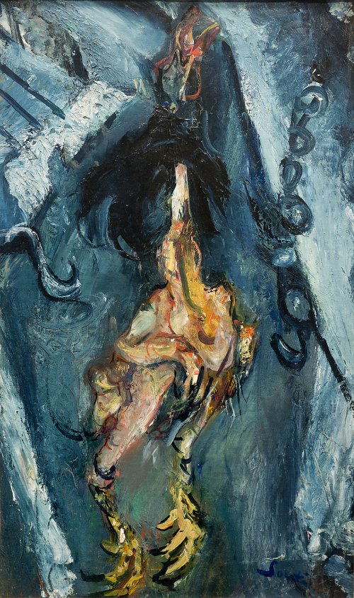 Chaim Soutine Le poulet plume Wandbild