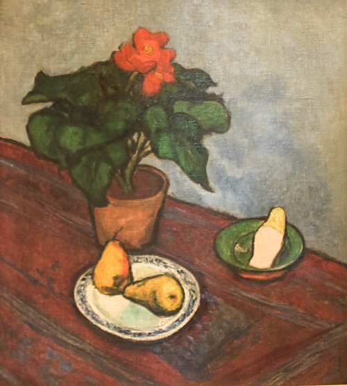 Lajos Tihanyi Still Life with Flowerpot Wandbild