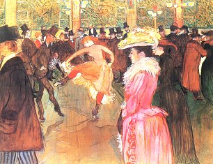 Toulouse Lautrec Ball im Moulin Rouge 1 Wandbilder 