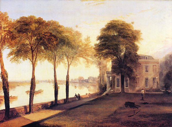 William Turner Der Sitz von William Moffatt Esq bei Mortlake Ein Fruehsommermorgen Wandbild