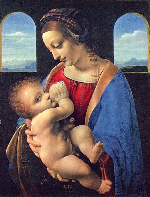 Leonardo Da Vinci Madonna Litta Wandbilder 