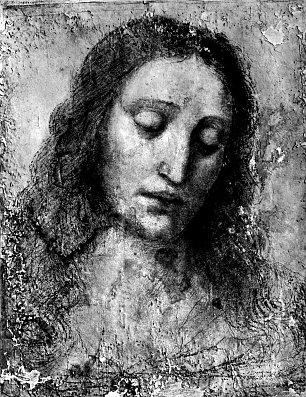 Leonardo Da Vinci Kopf Christi Wandbilder 