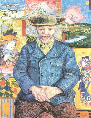 Vincent van Gogh Bildnis Pere Tanguy Wandbild