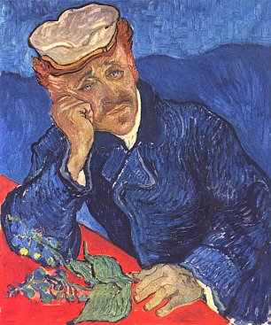 Vincent van Gogh Portrait des Dr Gachet Wandbild