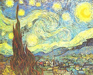 Vincent van Gogh Sternennacht Wandbilder 