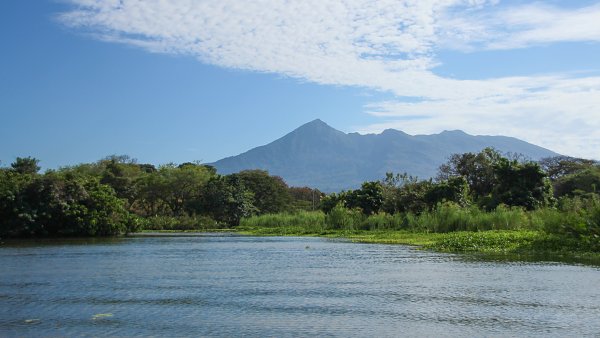 See am Berg Wandbild