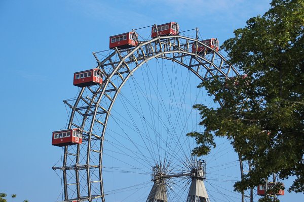 Riesenrad Wandbild